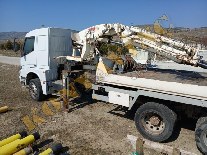 HİDRO ÖZ 13 TON VİNÇ KAYAR KASALI BMC PRO ÜZERİNDE