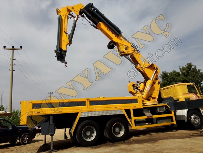 ERKİN 30 TON ÇİFT KIRMA VİNÇ DEV FATİH ÜZERİNDE