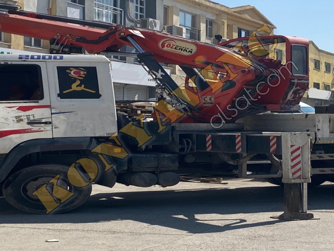 ACİL SATILIK 10 TON ÖZENKA VİNÇ MAN 12/163 ÜZERİNDE