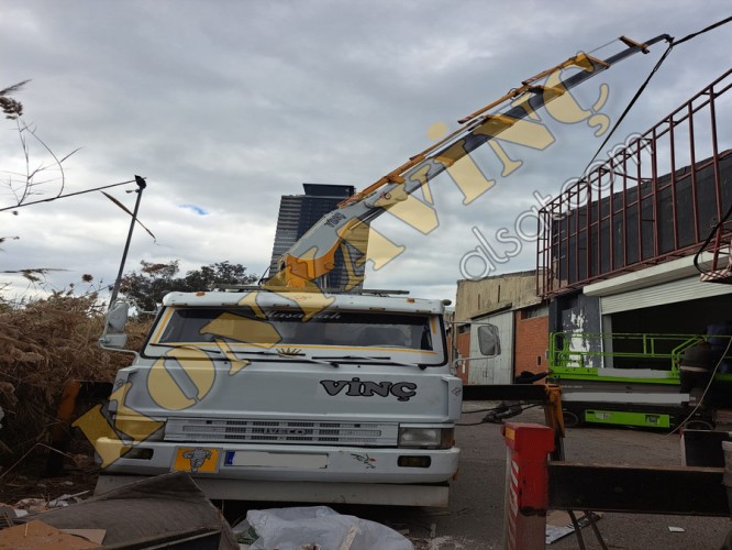 TAM KATLANIR 6,5 TON İVECO 120/14 ÜZERİNDE