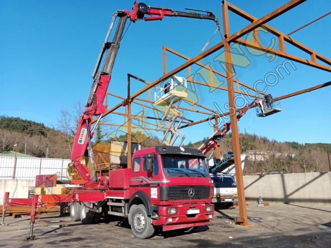 ACİL SATILIK 50 TON KONDU ÇİFT ÇEKER MERCEDES ÜZERİNDEDİR