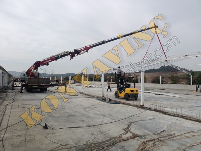 ACİL SATILIK AK HİDROLİK İMALATI 38 TON ÇİFT KIRMA