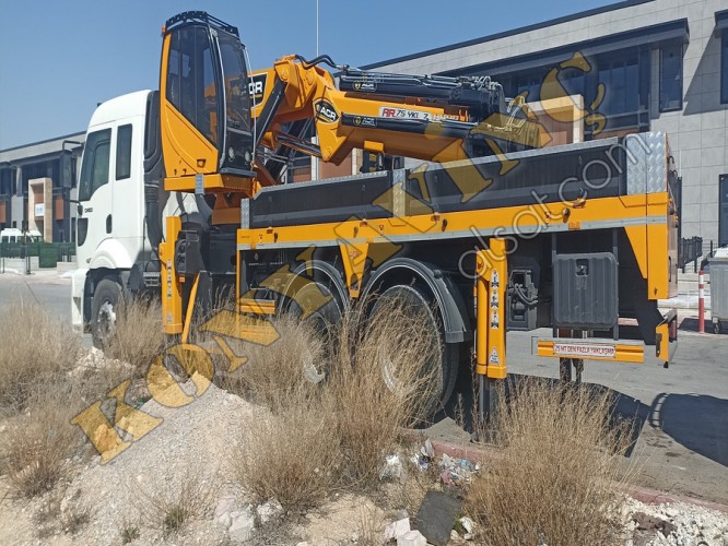 ACİL SATILIK SIFIR ACR 25 TON YKL VİNÇ FORD KARGO 2524 ÜZERİNDE