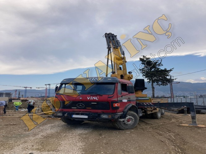 ACİL SATILIK LİBER 16 TON VİNÇ MERCEDES ÜZERİNDE