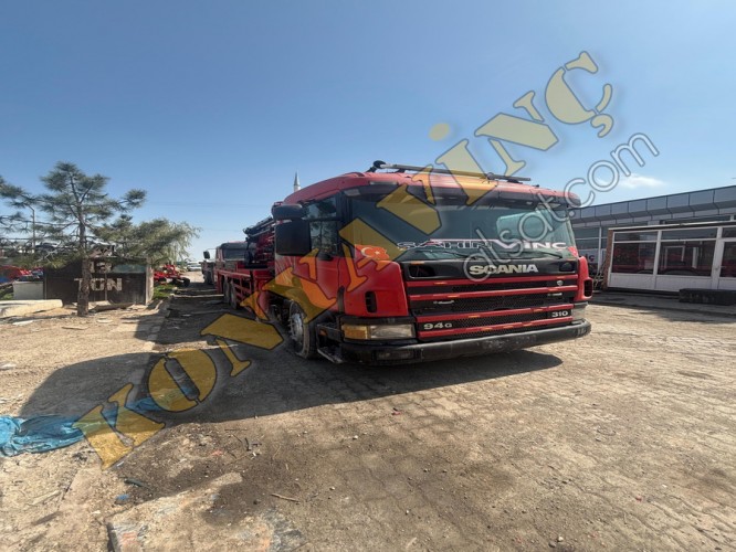 ACİL SATILIK SIFIR 38 TON ÇİFT KIRMA SCANİA ÜZERİNDEDİR.