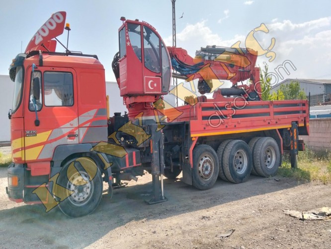 ACİL SATILIK 35 TON ÇİFT KIRMA TUGANA MAN 32/270 ÜZERİNDE