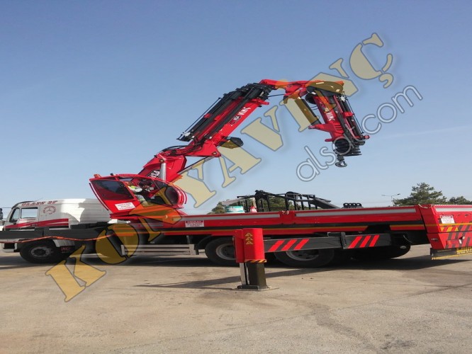 MERCEDES 2521 ÜZERİNDE HSA MARKA 35 TON ÇİFT KIRMA