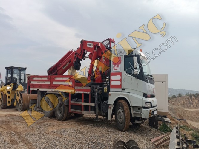 ACİL SATILIK HİDROKON 25 TON VİNÇ BMC PRO 624 ÜZERİNDE