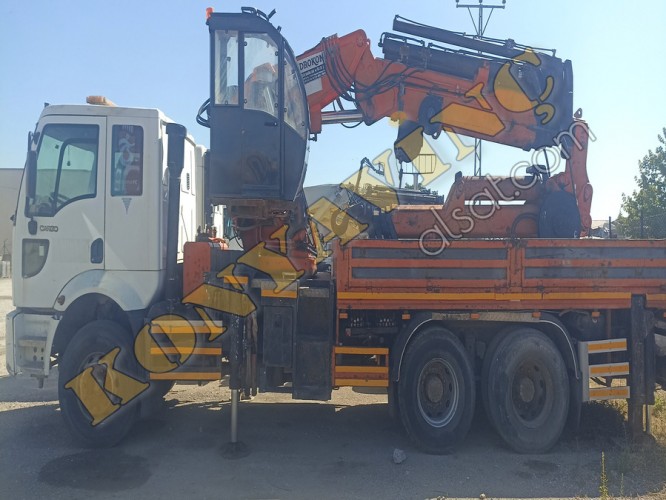 ACİL SATILIK HİDROKON 30 TON ÇİFT KIRMA FORD KARGO ÜZERİNDE