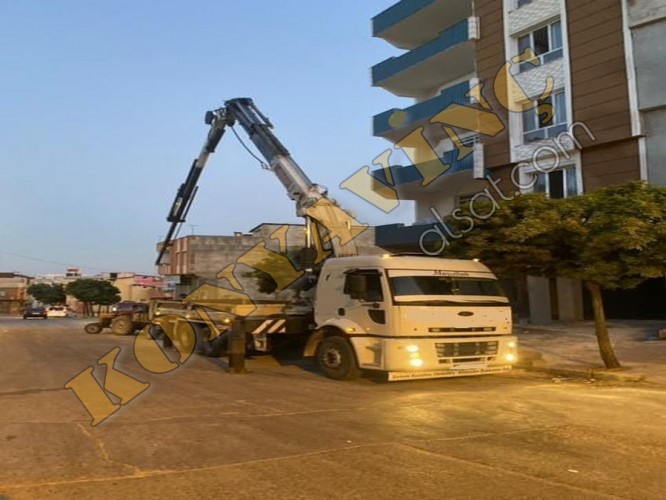 KELEŞ 35 TON ÇİFT KIRMA VİNÇ FORD KARGO ÜZERİNDE
