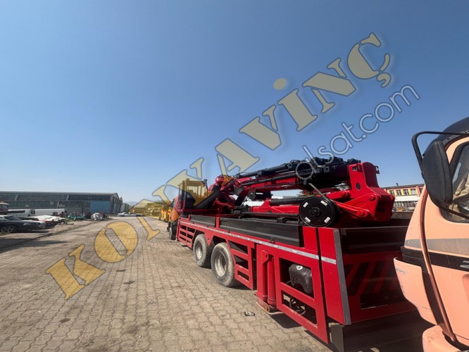 ACİL SATILIK SIFIR 38 TON ÇİFT KIRMA SCANİA ÜZERİNDEDİR.