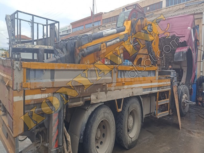 SATILIK 25 TON AKIN HİDROLİK İMALATI VİNÇ
