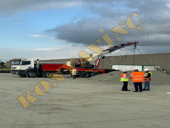 ACİL SATILIK 75 TON ÇİFT KIRMA VİNÇ