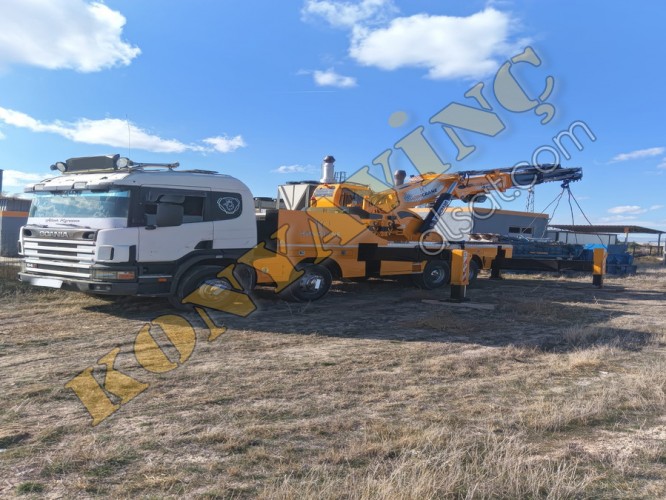 ACİL SATILIK 45 TON UZAKTAN KUMANDALI FULL ÇİFT KIRMA VİNÇ