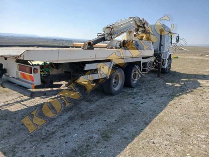HİDRO ÖZ 13 TON VİNÇ KAYAR KASALI BMC PRO ÜZERİNDE