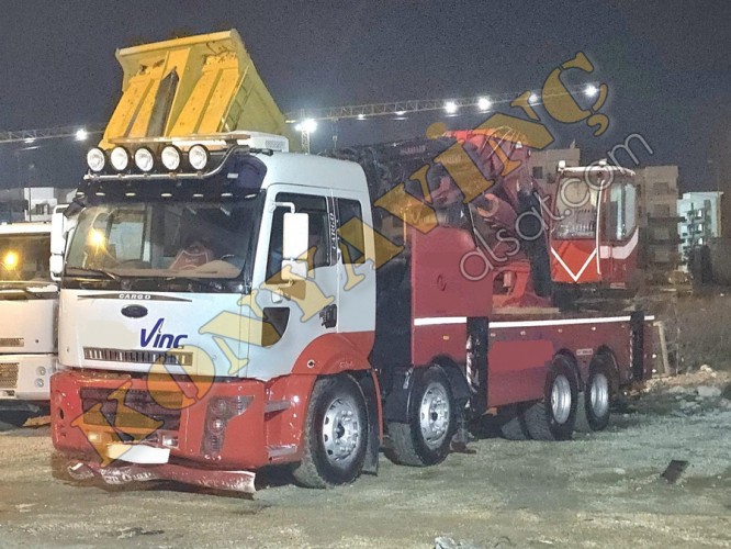 ACİL SATILIK 45 TON ÇALIŞIR İNAN VİNÇ FORD KARGO ÜZERİNDE