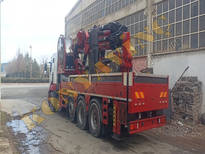 ACİL SATILIK SIFIR 35 TON ÇİFT KIRMA UZAKTAN KUMANDALI VİNÇ