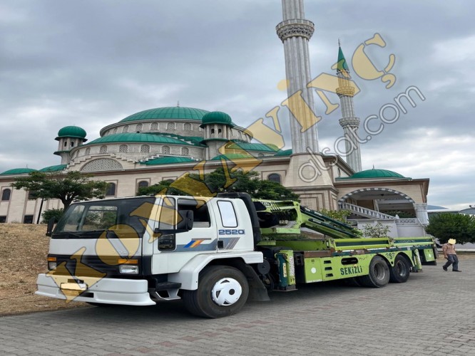 SEKİZLİ 13 TON FORD KARGO ÜZERİNDE