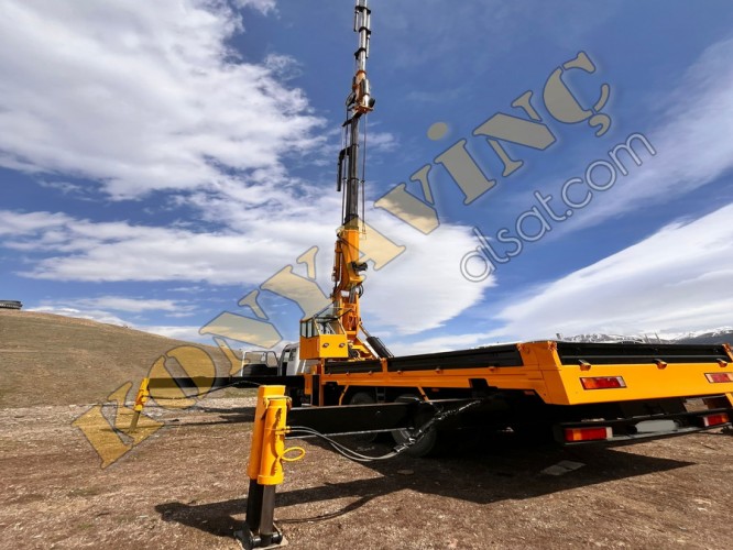 ACİL SATILIK HİDROKON 30 TON ÇİFT KIRMA MERCEDES ÜZERİNDE