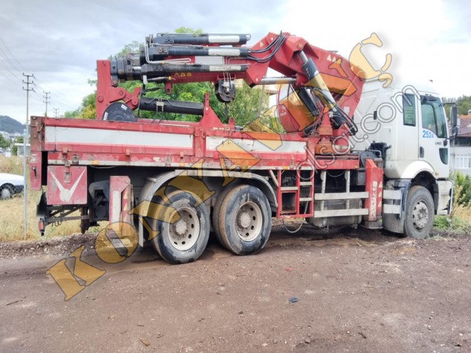 ACİL SATILIK DORUKAN 30 TON ÇİFT KIRMA FORD KARGO ÜZERİNDE