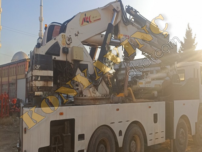 AKC 55 TON ÇİFT KIRMA SCANİA P380 ÜZERİNDE