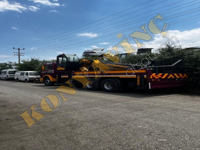 ACİL SATILIK 25 TON VİNÇ MERCEDES 2521 ÜZERİNDE
