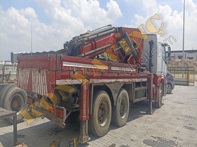 ACİL SATILIK 25 TON VİNÇ BMC PRO ÜZERİNDEDİR