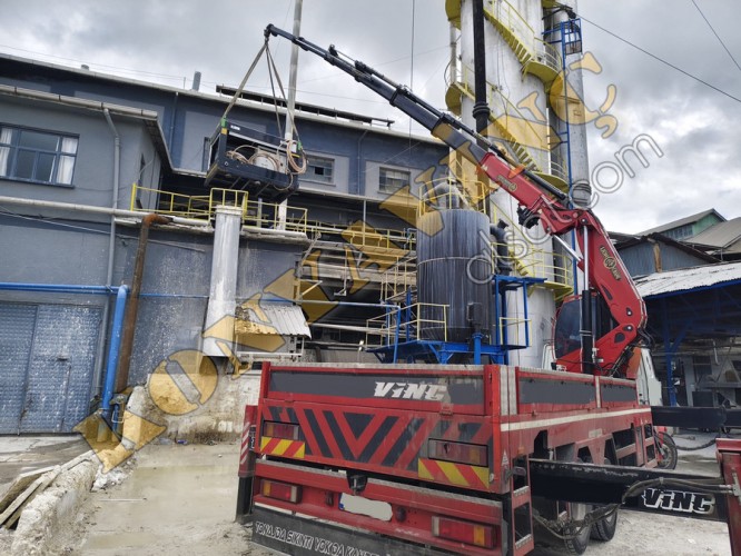 ACİL SATILIK 13 TON UZAKTAN KUMANDALI FULL MAKİNA