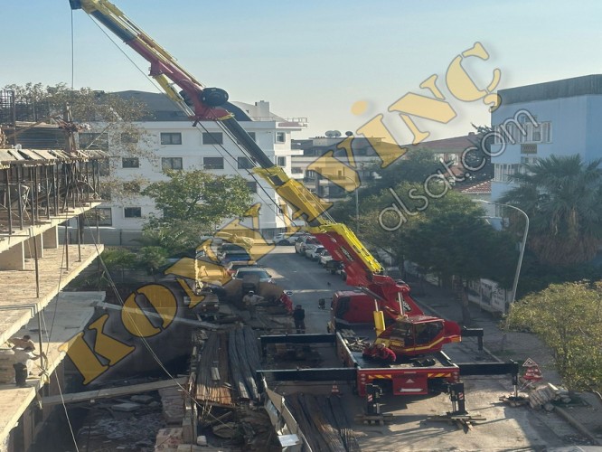 HSA 45 TON ÇİFT KIRMA VİNÇ FORD KARGO ÜZERİNDE