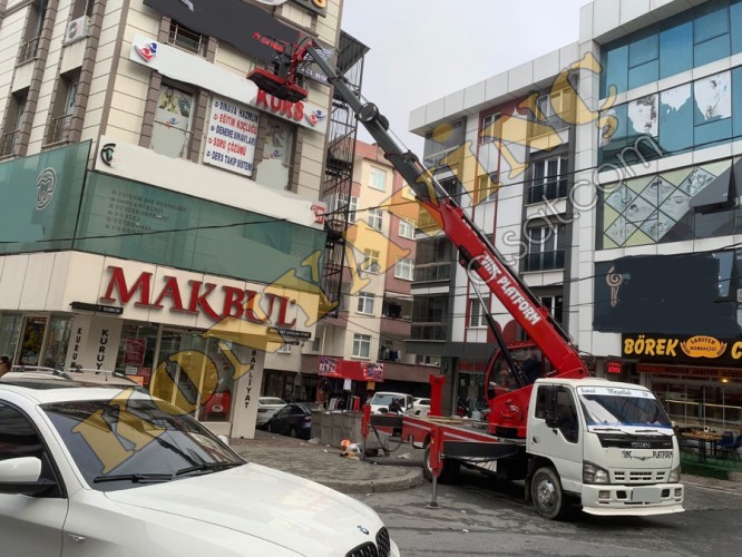 GÖK MAKİNA İMALATI 26 METRE PLATFORM