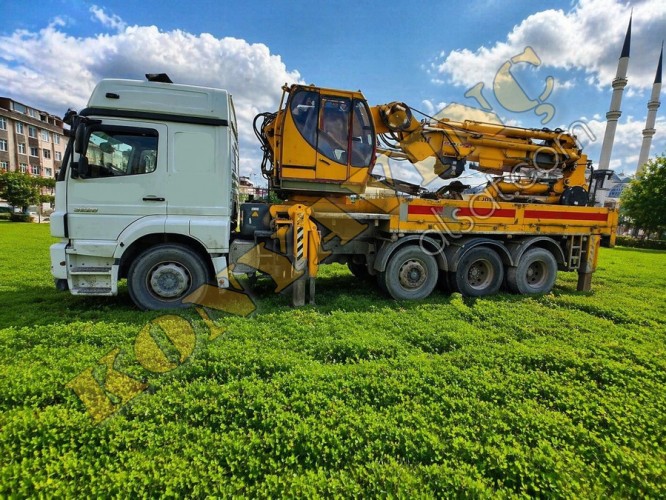 ACİL SATILIK KOMBASSAN ACAR 38 TON ÇİFT KIRMA MERCEDES AXORS ÜZERİNDEDİR.