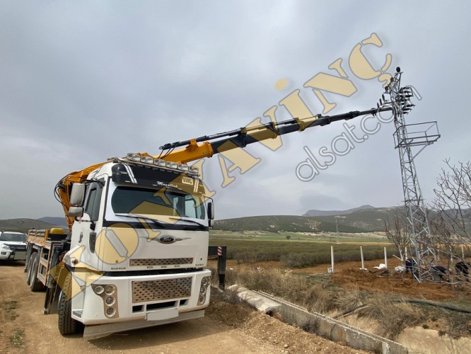 HİDROKON 20 TON YANA KATLANIR FORD KARGO 2524 ÜZERİNDE