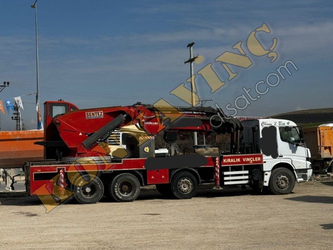 SENTEZ 65 TON ÇİFT KIRMA VİNÇ BMC PRO ÜZERİNDEDİR.