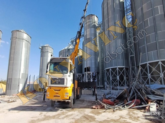 ABAY 65 TON ÇİFT KIRMA MAN TGA ÜZERİNDE