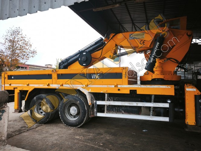 ACİL SATILIK 20 TON YKL KARDELEN MERCEDES 2521 ÜZERİNDE