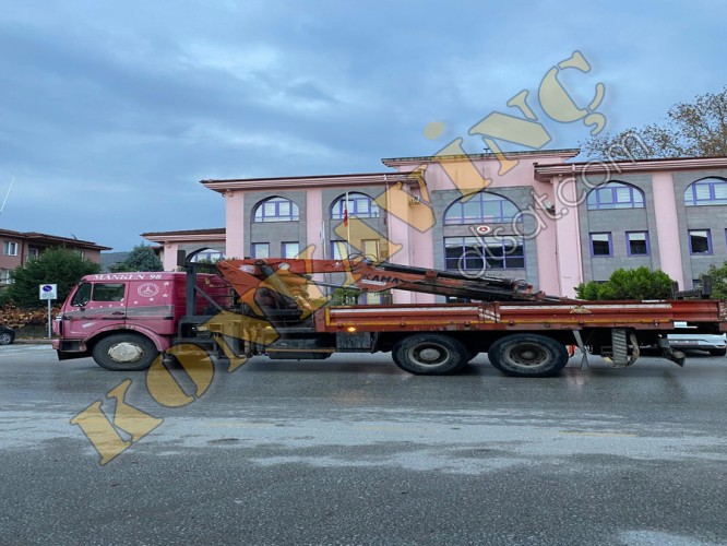 ACİL SATILIK 15 TON KAMA MERCEDES 2521 ÜZERİNDE