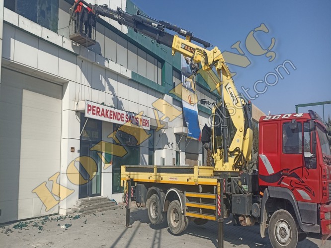 ACİL SATILIK 10 TON KONDORA MAN 12/160 ÜZERİNDE