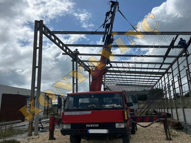 ACİL SATILIK 10 TON YANA KATLANIR ARAÇSIZ VİNÇ