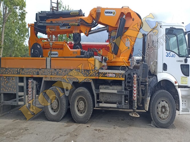 ÇİFT ÇEKER CARGO ÜZERİNDE YANA KATLANIR LONG ÇİFT KIRMA 30 TON HİDROKON