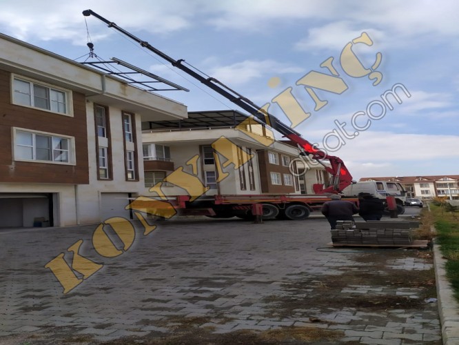 FMK 13 TON TEK KIRMA FORD KARGO ÜZERİNDE