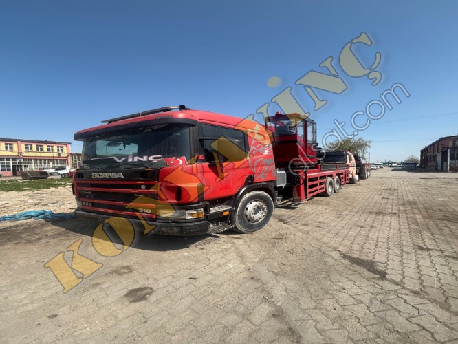 ACİL SATILIK SIFIR 38 TON ÇİFT KIRMA SCANİA ÜZERİNDEDİR.
