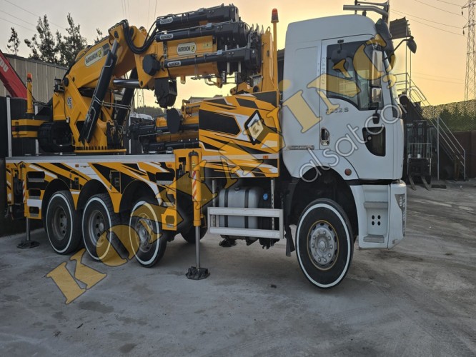 HİDROKON 45 TON ÇİFT KIRMA VİNÇ FORD KARGO 3232 ÜZERİNDE