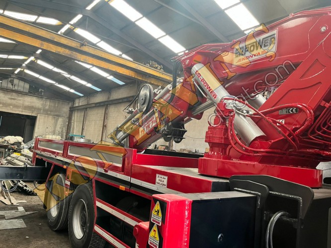 SIFIR ERPOWER MARKA YANA KATLANIR LONG 25 TONLUK VİNÇ