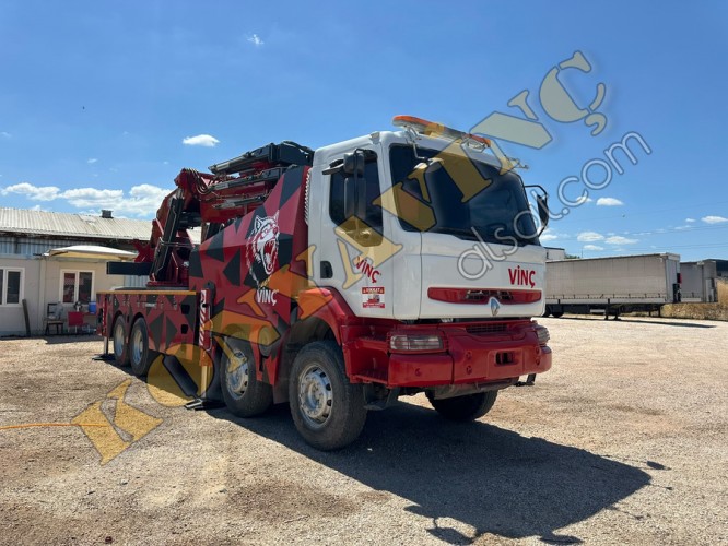 ACİL SATILIK 45 TON KRANZ CRANE RENO KERAX ÜZERİNDE