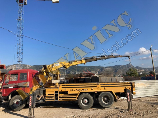 ACİL SATILIK LİBER 16 TON VİNÇ MERCEDES ÜZERİNDE