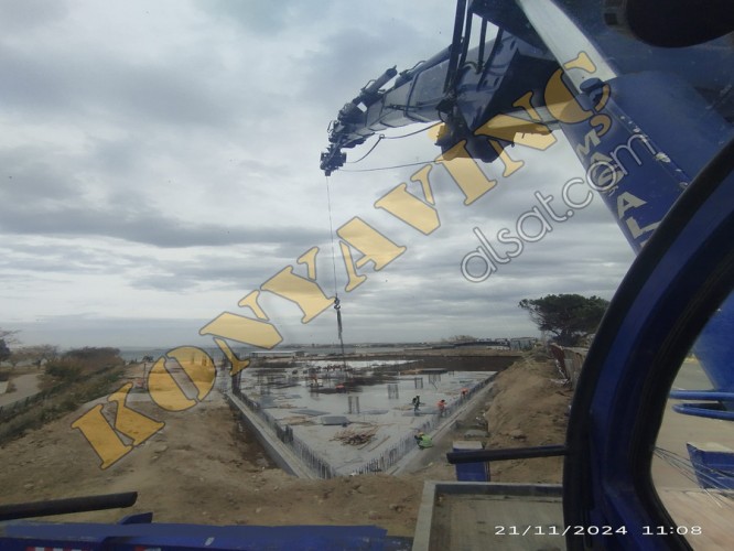 ACİL SATILIK 55 TON HİDROKON MERCEDES 4140 ÜZERİNDE