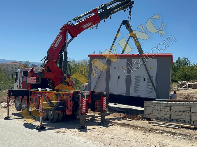 ACİL SATILIK 45 TON KRANZ CRANE RENO KERAX ÜZERİNDE