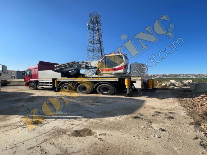 ACİL SATILIK 60 TON VİNÇ RENO ÜZERİNDEDİR.