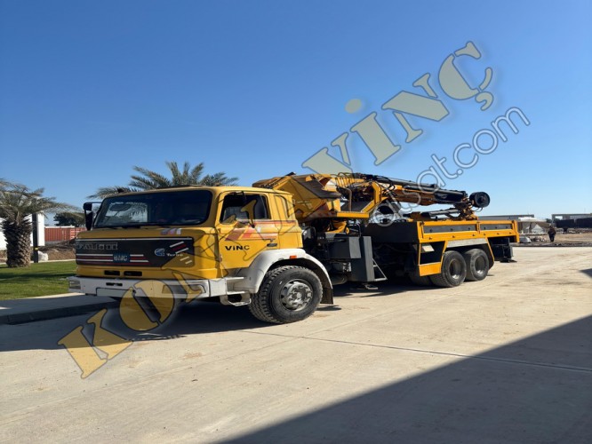 ERKİN 30 TON ÇİFT KIRMA VİNÇ DEV FATİH ÜZERİNDE