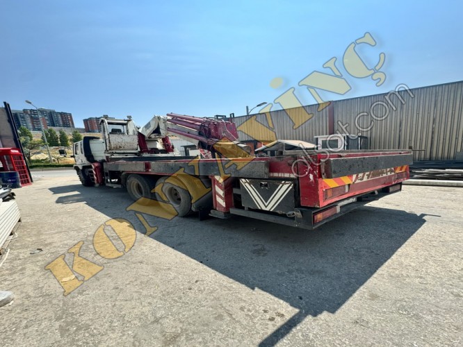CARGO ÜZERİNDE YANA KATLANIR 20 TONLUK VİNÇ